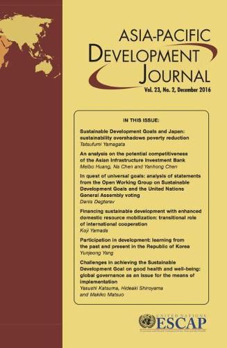 Asia-Pacific Development Journal, Volume 23, Number 2, December 2016