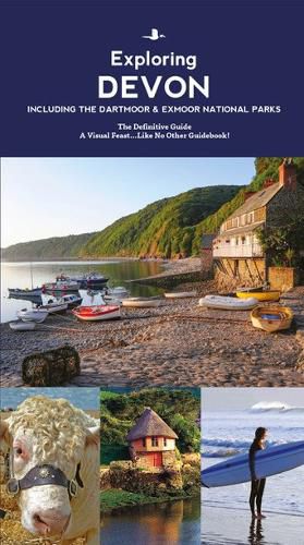 Cover image for Devon Guide Book: A Visual Feast - the definitive guide book for Devon