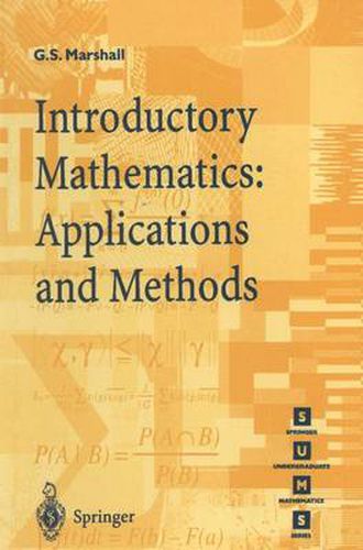 Cover image for Introductory Mathematics: Applications and Methods