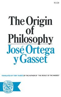 Cover image for The Origin of Philosophy