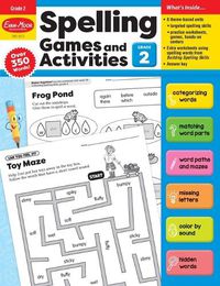 Cover image for Spelling Games and Activities, Grade 2 Teacher Resource