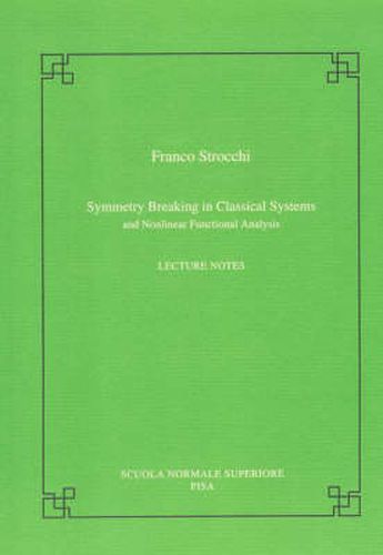 Cover image for Symmetry breaking in classical systems