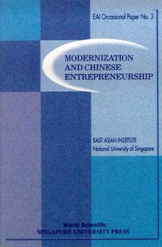 Cover image for Modernization And Chinese Entrepreneurship