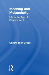 Cover image for Meaning and Melancholia: Life in the Age of Bewilderment