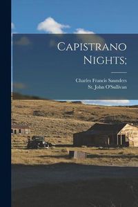 Cover image for Capistrano Nights;