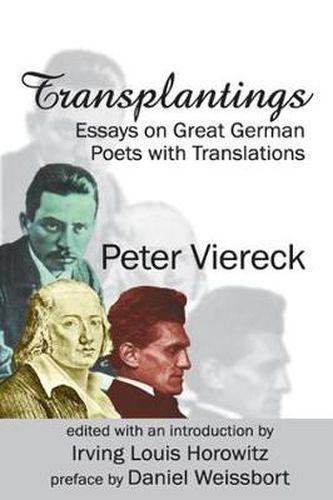 Cover image for Transplantings: Essays on Great German Poets with Translations