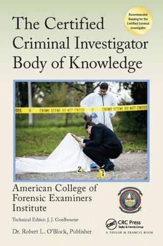 Cover image for The Certified Criminal Investigator Body of Knowledge