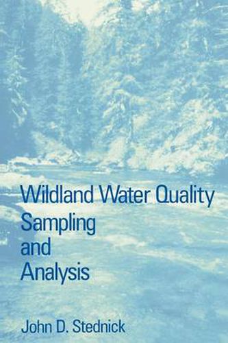 Cover image for Wildland Water Quality Sampling and Analysis