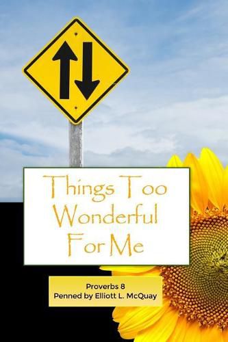 Cover image for Things Too Wonderful for Me: Proverbs 8