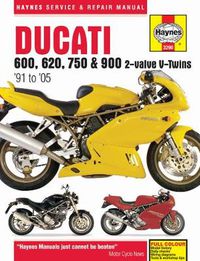 Cover image for Ducati 600, 750 & 900 2-Valve V-Twins (91 - 05)