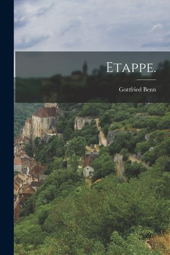 Cover image for Etappe.