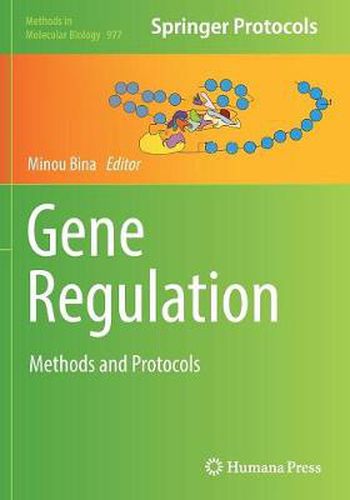 Cover image for Gene Regulation: Methods and Protocols
