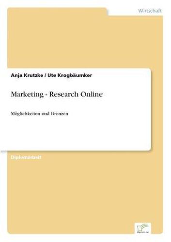 Cover image for Marketing - Research Online: Moeglichkeiten und Grenzen