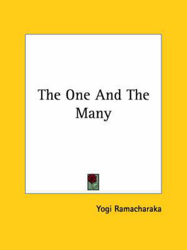 Cover image for The One and the Many