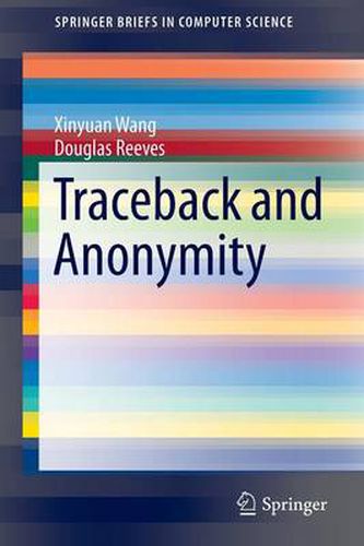 Cover image for Traceback and Anonymity