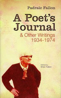 Cover image for A Poet's Journal and Other Writings: 1934-1974