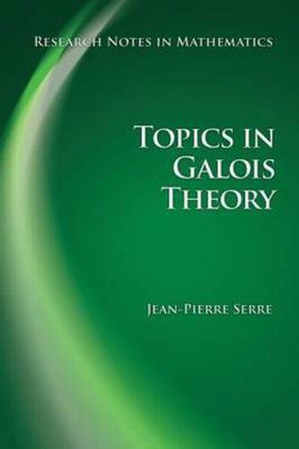 Cover image for Topics in Galois Theory