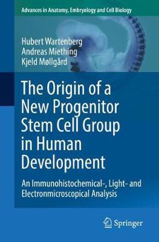 Cover image for The Origin of a New Progenitor Stem Cell Group in Human Development: An Immunohistochemical-, Light- and Electronmicroscopical Analysis