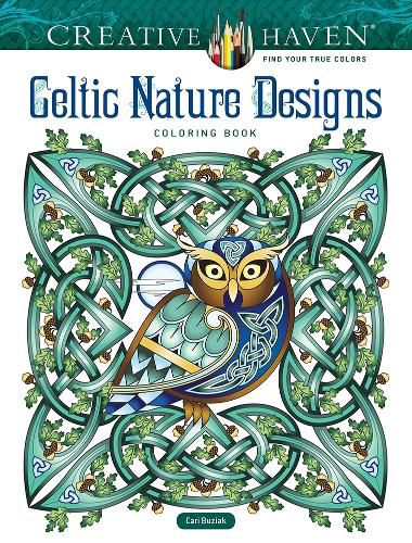 Cover image for Creative Haven Celtic Nature Designs Coloring Book