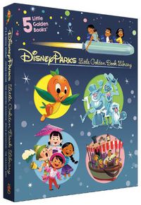 Cover image for Disney Parks Little Golden Book Library (Disney Classic): It's a Small World, The Haunted Mansion, Jungle Cruise, The Orange Bird, Space Mountain