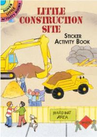 Cover image for Little Construction Site Sticker Activity Book