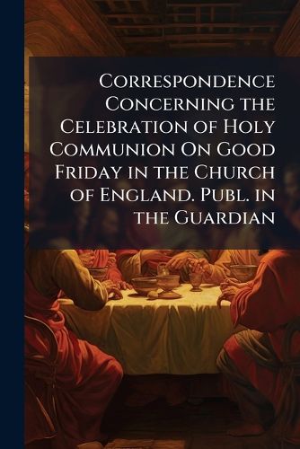 Cover image for Correspondence Concerning the Celebration of Holy Communion On Good Friday in the Church of England. Publ. in the Guardian