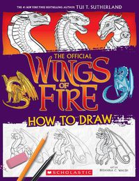 Cover image for The Official Wings of Fire: How to Draw