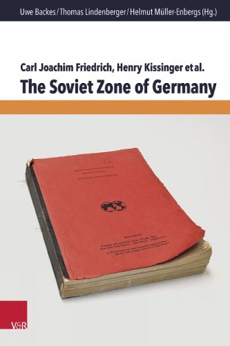 Cover image for The Soviet Zone of Germany