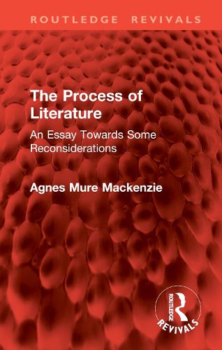 Cover image for The Process of Literature