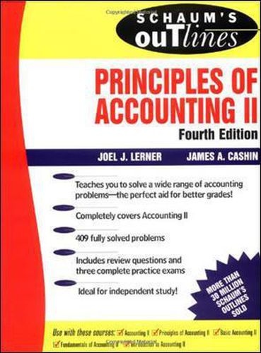 Cover image for Schaum's Outline of Principles of Accounting II