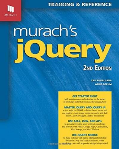 Cover image for Murach's jQuery