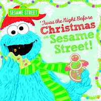 Cover image for Twas the Night Before Christmas on Sesame Street