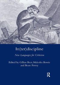 Cover image for In(ter)discipline: New Languages for Criticism