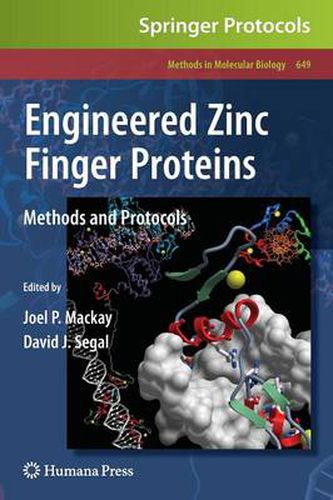 Engineered Zinc Finger Proteins: Methods and Protocols