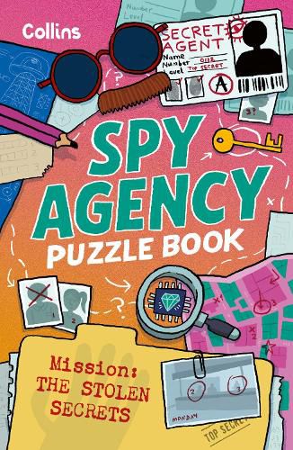 Cover image for Spy Agency Puzzle Book - The Stolen Secrets