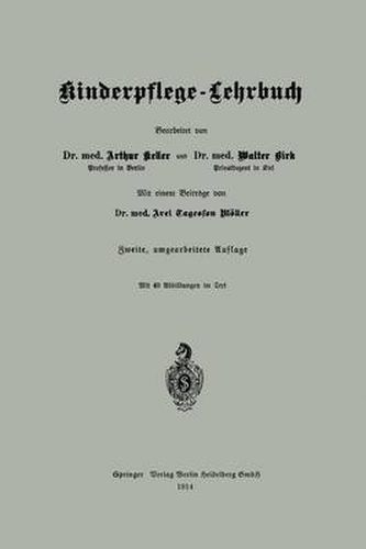 Cover image for Kinderpflege -- Lehrbuch