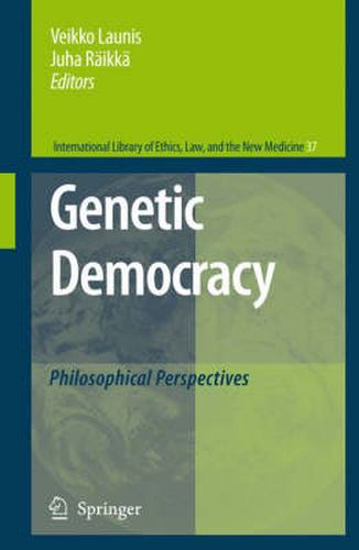Cover image for Genetic Democracy: Philosophical Perspectives