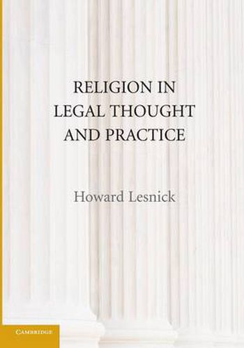 Cover image for Religion in Legal Thought and Practice