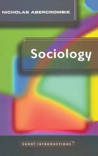 Cover image for Sociology: A Short Introduction