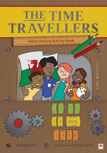 Cover image for The Time Travellers (Welsh History Activity Book)