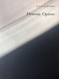 Cover image for Jutta Koether: Demonic Options