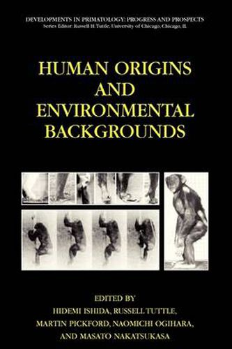 Cover image for Human Origins and Environmental Backgrounds