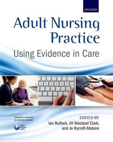 Cover image for Adult Nursing Practice: Using evidence in care