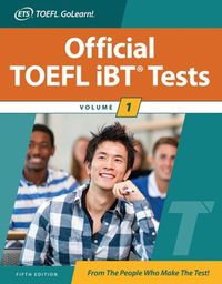 Cover image for Official TOEFL iBT Tests Volume 1, Fifth Edition