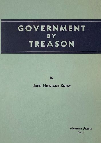Cover image for Government by Treason