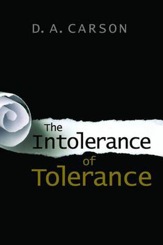 Cover image for Intolerance of Tolerance