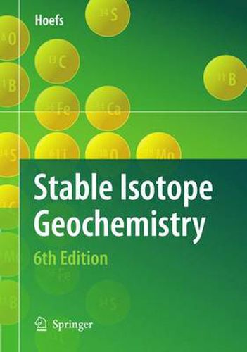 Cover image for Stable Isotope Geochemistry