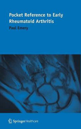 Cover image for Pocket Reference to Early Rheumatoid Arthritis