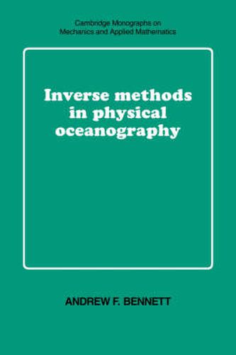 Cover image for Inverse Methods in Physical Oceanography