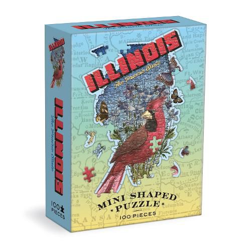 Cover image for Illinois Mini Shaped Puzzle